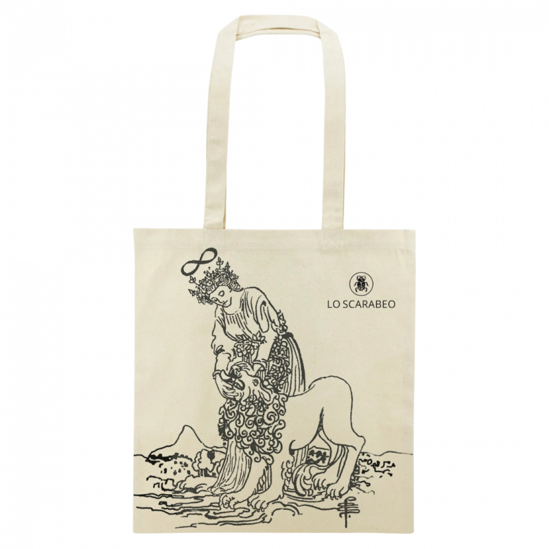Tote bag lo scarabeo il matto e la forza