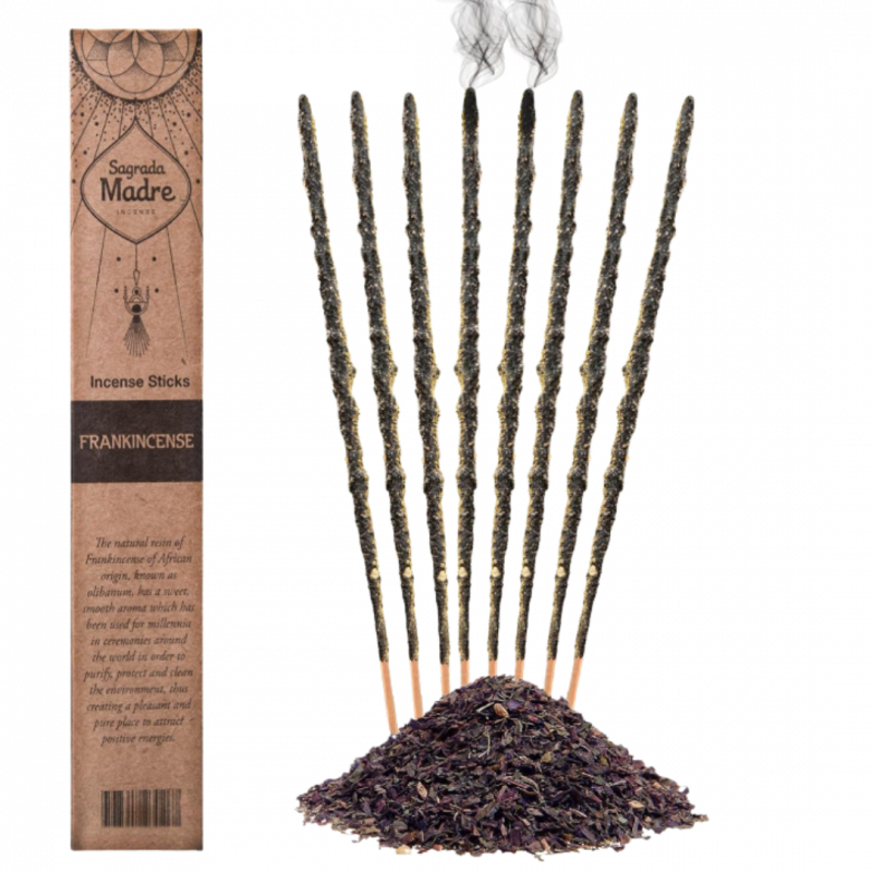 Incenso natural olibano sagrada madre - 8 sticks