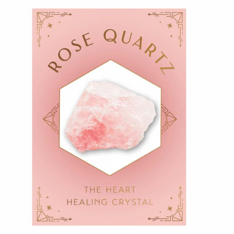 Candela crystal healing quarzo rosa