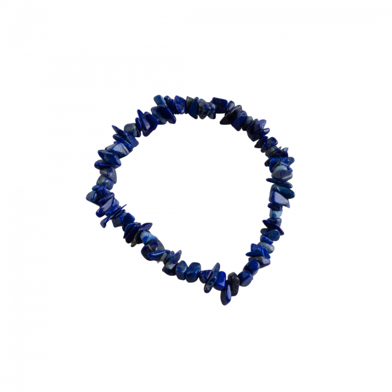 Bracciale scheggia lapislazuli in pietra dura