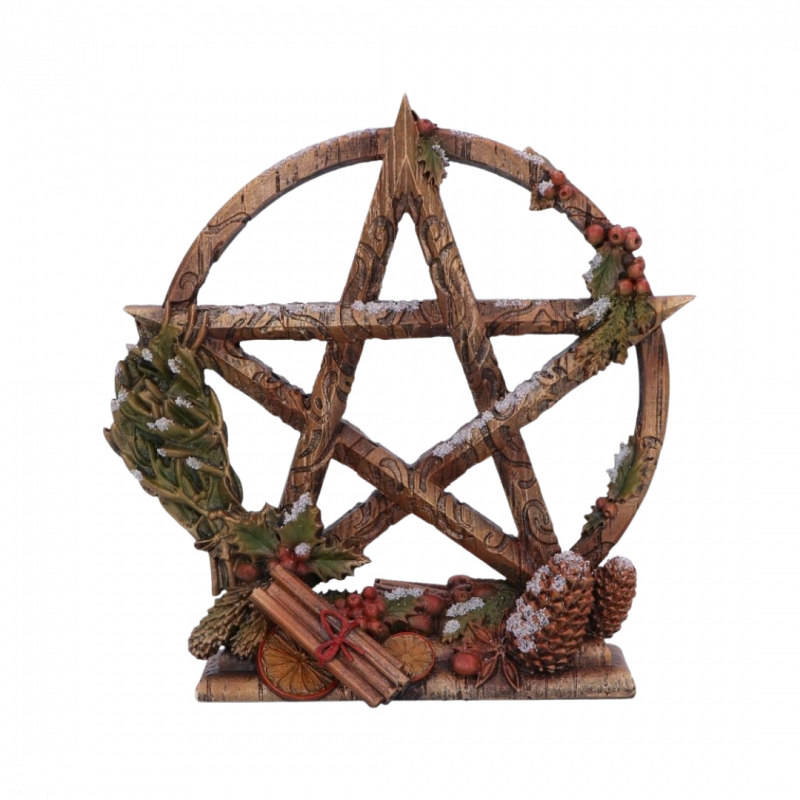 Statua pentagramma solstizio d'inverno - 16,5 cm