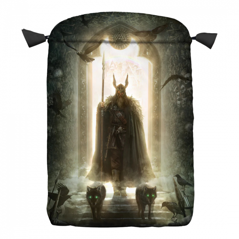 Runic tarot bag