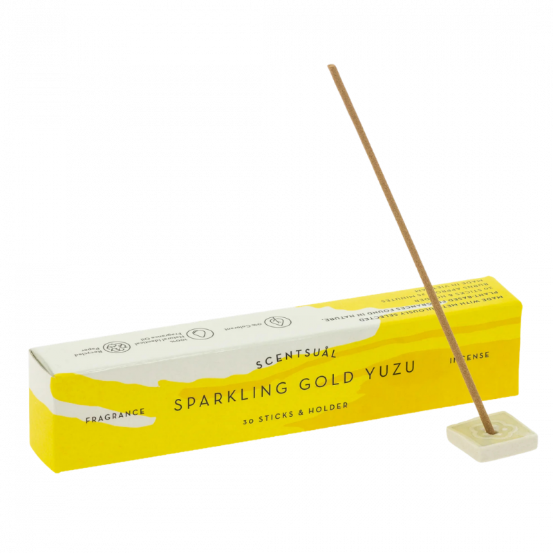 Incenso giapponese scentsual yuzu oro 30 sticks - 11 gr