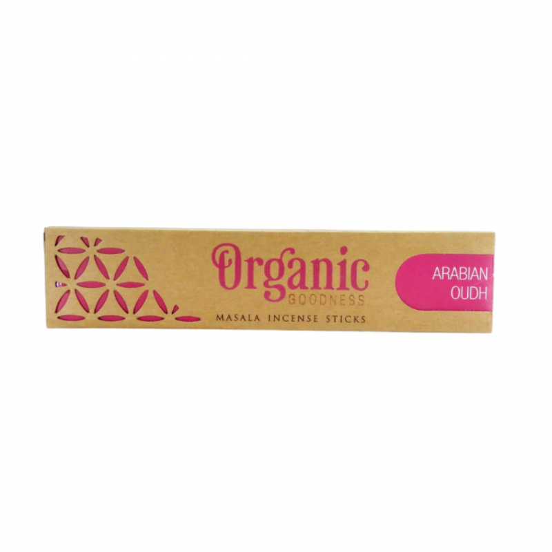 Incenso organic godness arabian oudh 14 sticks - 15 gr