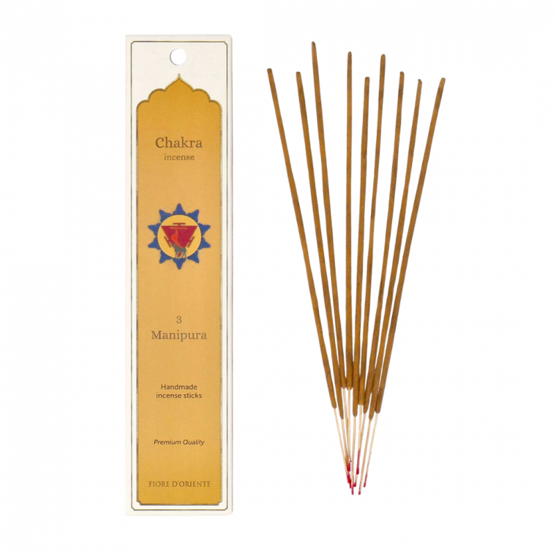 Incenso fiore d'oriente manipura 3 chakra - 10 stiks