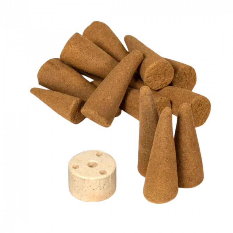 Coni di incenso organic godness patchouli - 72 gr