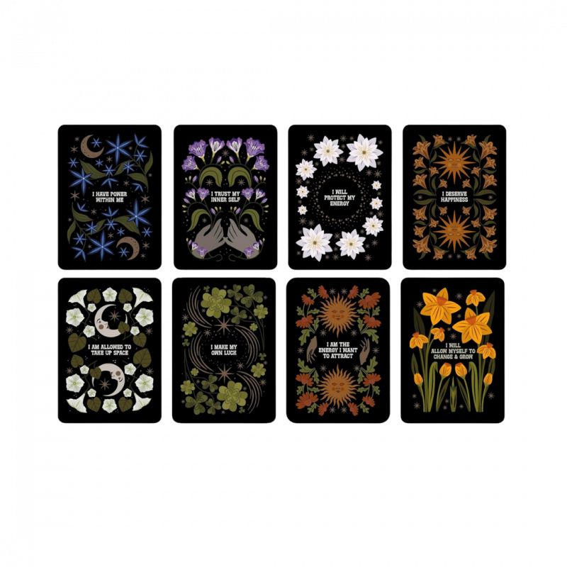 Celestial flora affirmation