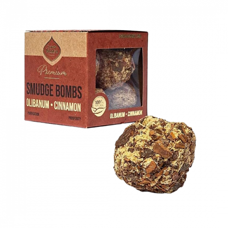 Bombita premium olibano e cannella sagrada madre 8 pz - 65 gr