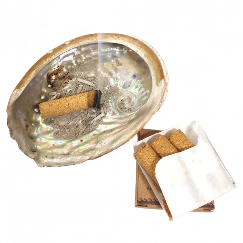 Mattoncino di incenso palo santo wanchako 4 pz - 18 gr