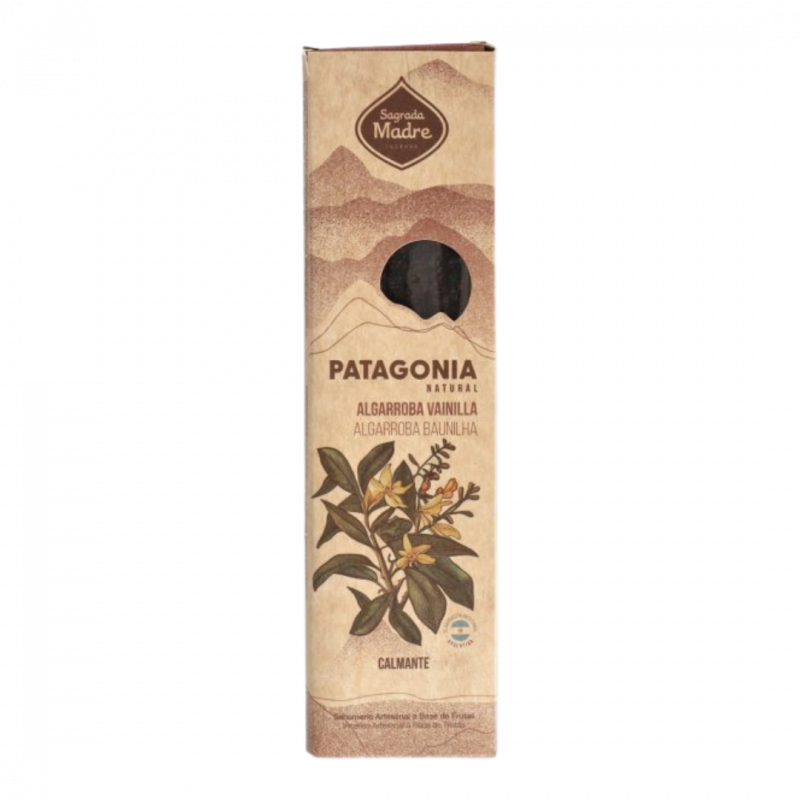 Incenso patagonia carruba e vaniglia sagrada madre - 6 sticks