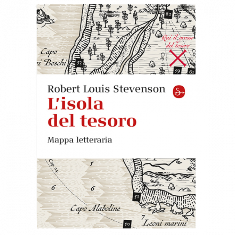 Isola del tesoro. mappa letteraria (edizioni disponibili solo per le librerie fi