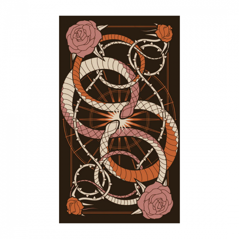 Wild eden tarot. con libro in brossura