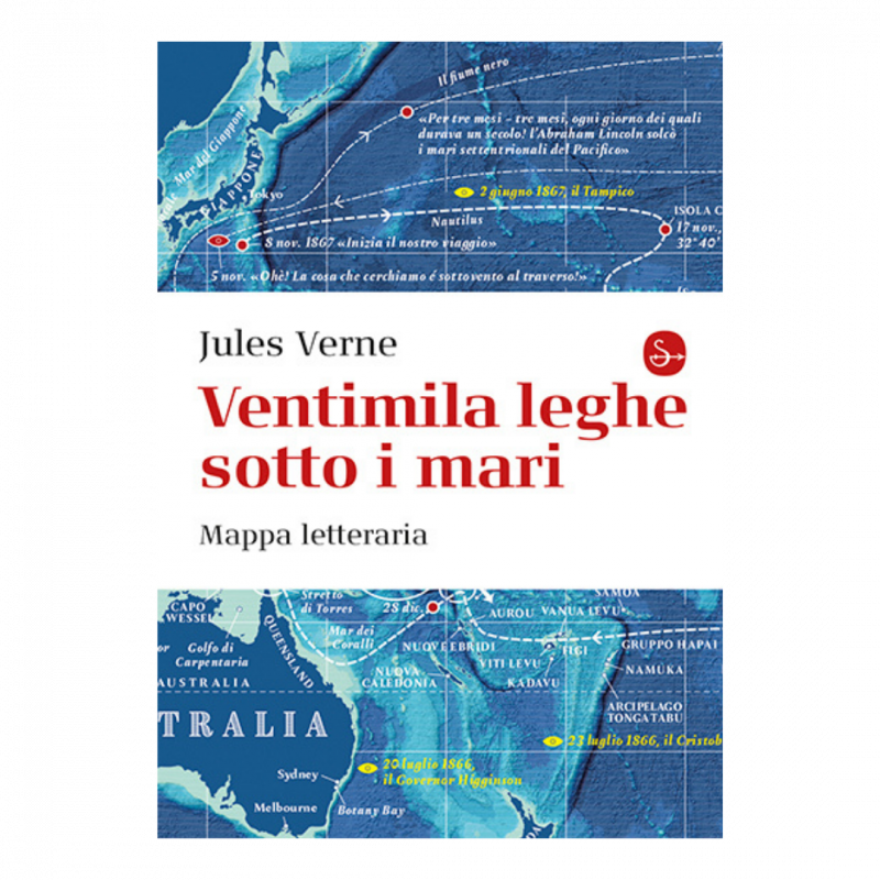 Ventimila leghe sotto i mari. Mappa letteraria