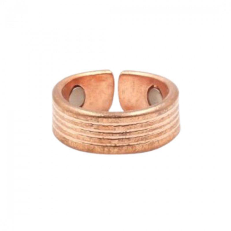 Anello rame con magneti - 11