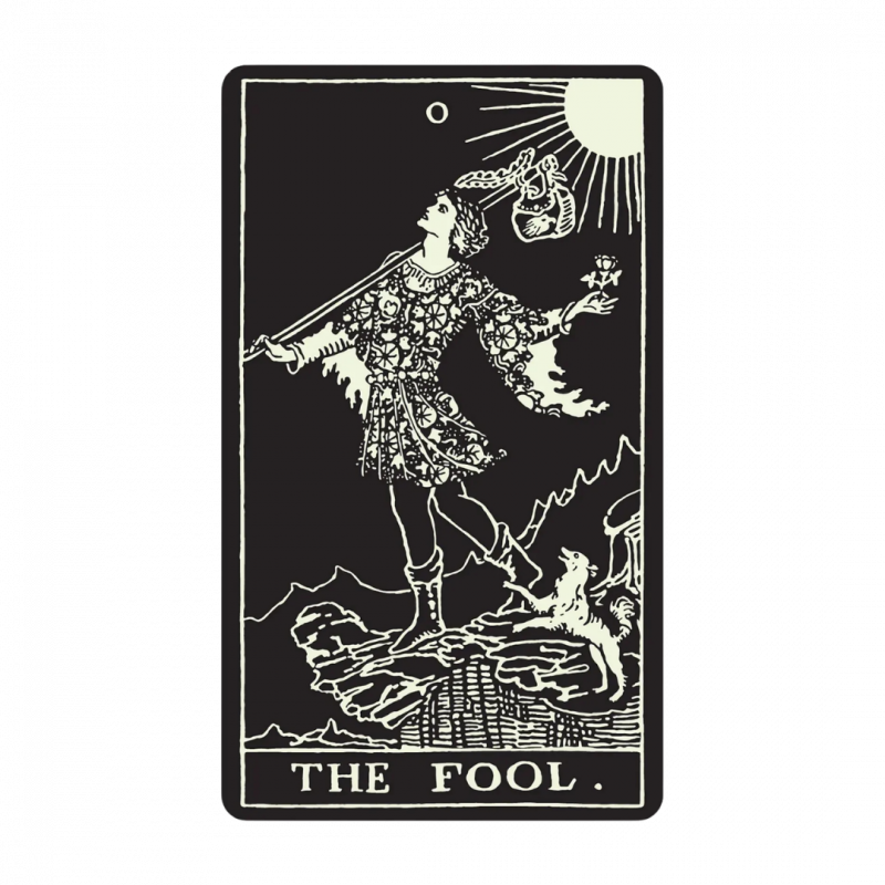 Glow in the dark tarot