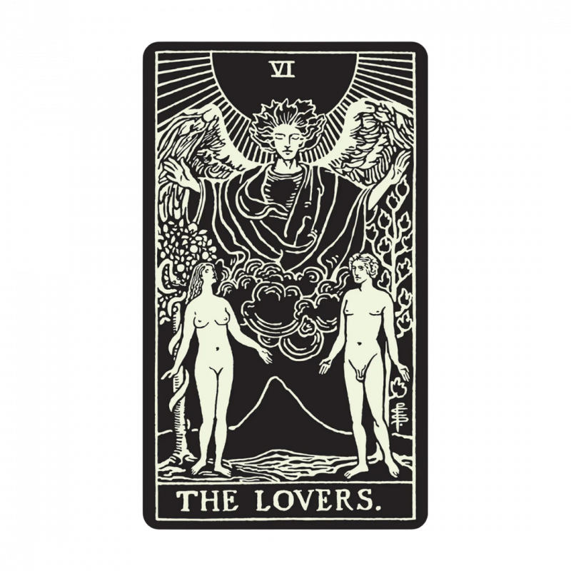 Glow in the dark tarot