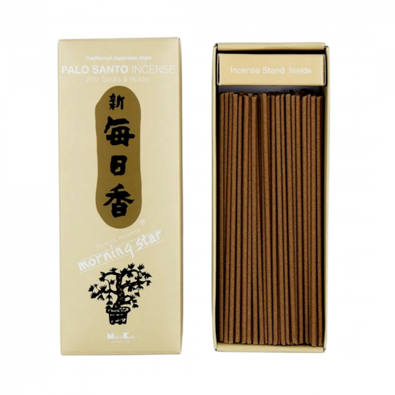 Incenso giapponese morning star palo santo 200 sticks - 70 gr