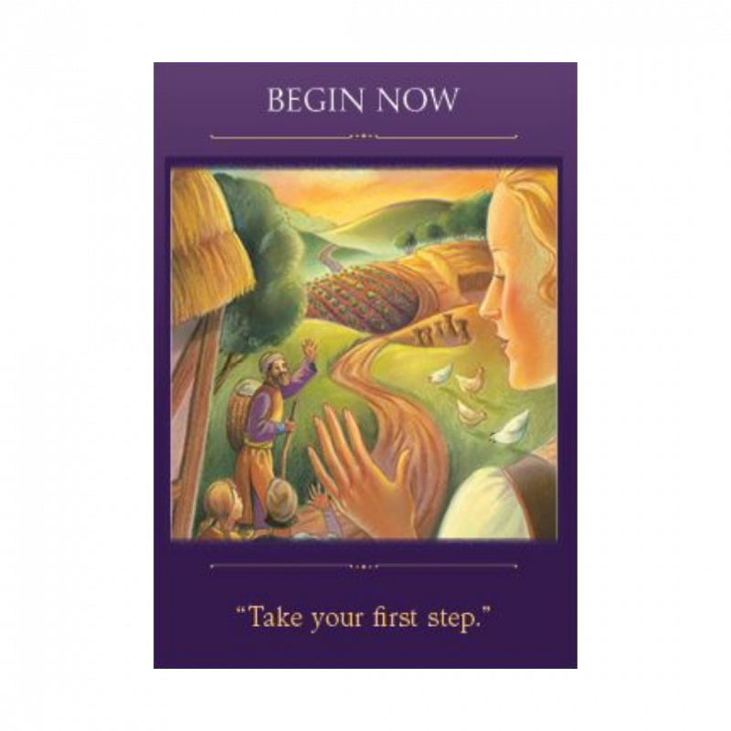 Sacred traveler oracle cards