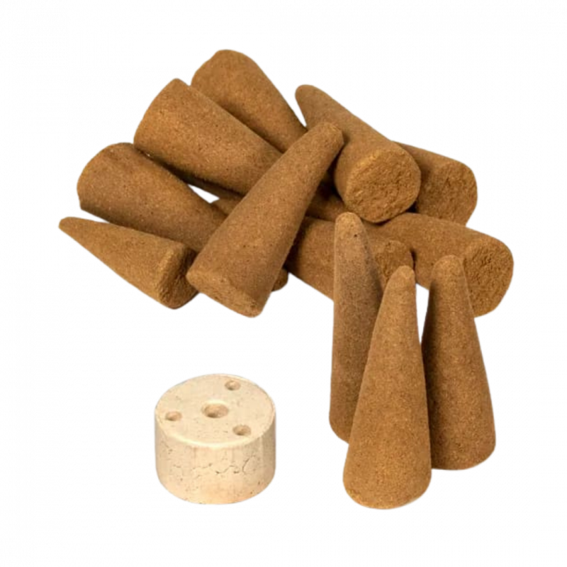 Coni di incenso organic goodness frankincenso  - 72 gr