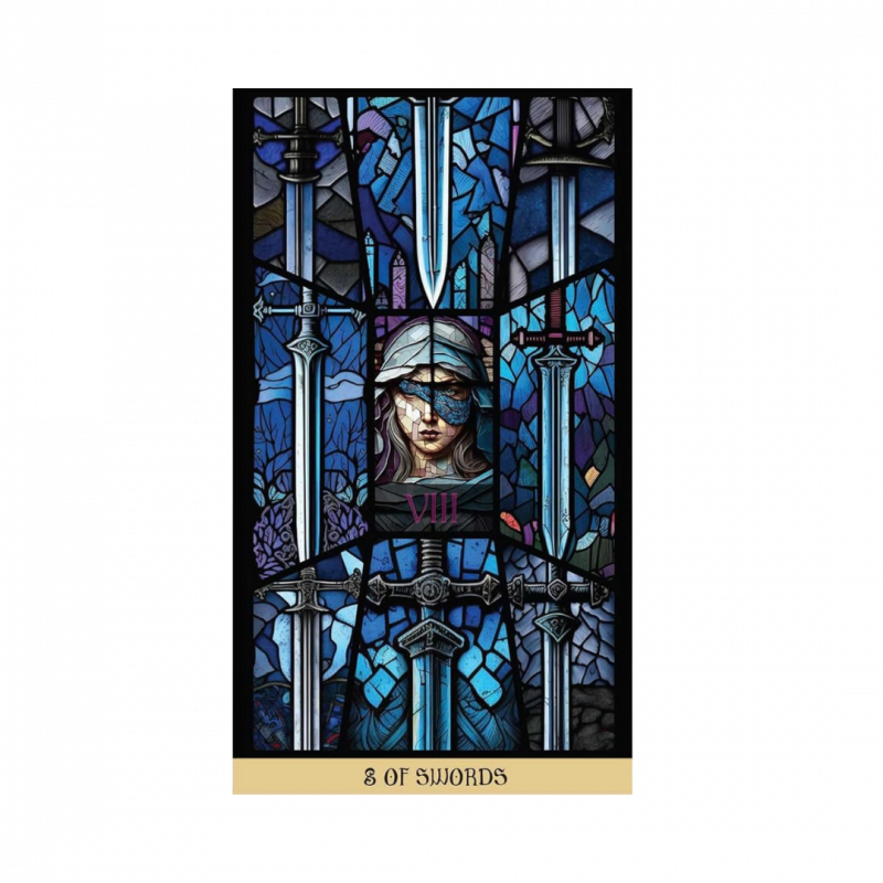 Stained glass tarot