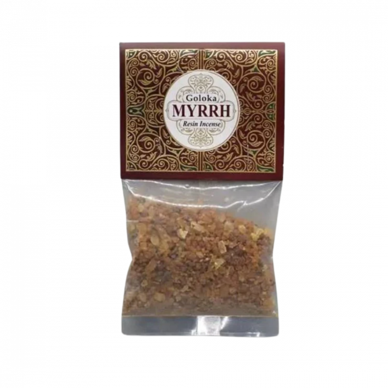 Resina di incenso goloka mirra - 30 gr