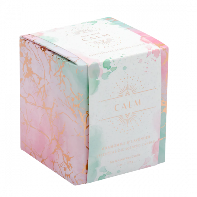 Candela inner world calm camomilla & lavanda - 45 h