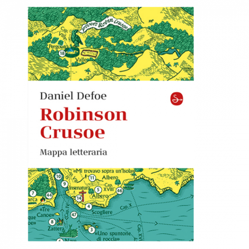 Robinson Crusoe. Mappa letteraria