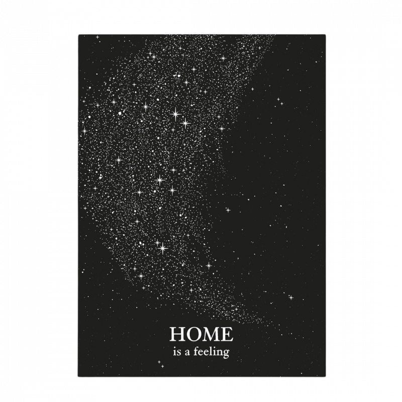 Postcard anna cosma casa e' una sensazione in cartoncino - 15 cm