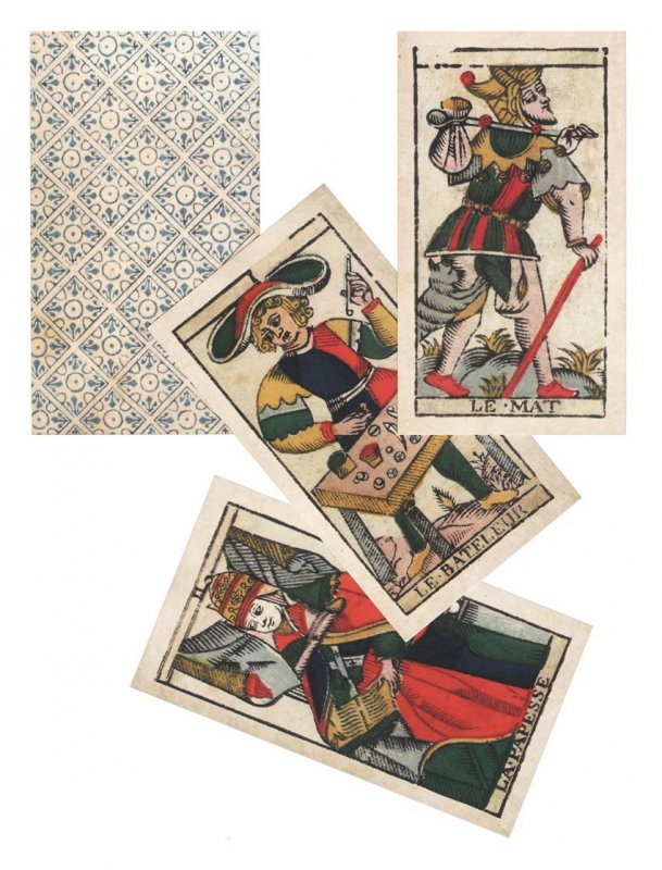 Antico tarocco marsigliese. Nicolas Conver (1760)