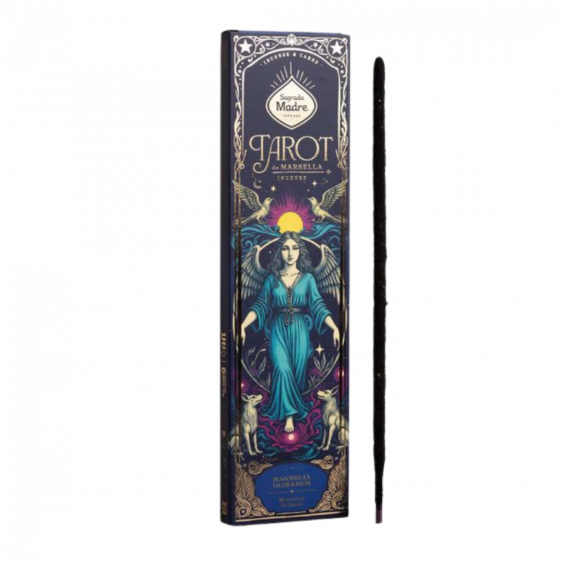 Incenso tarot magnolia e olibano sagrada madre - 6 sticks
