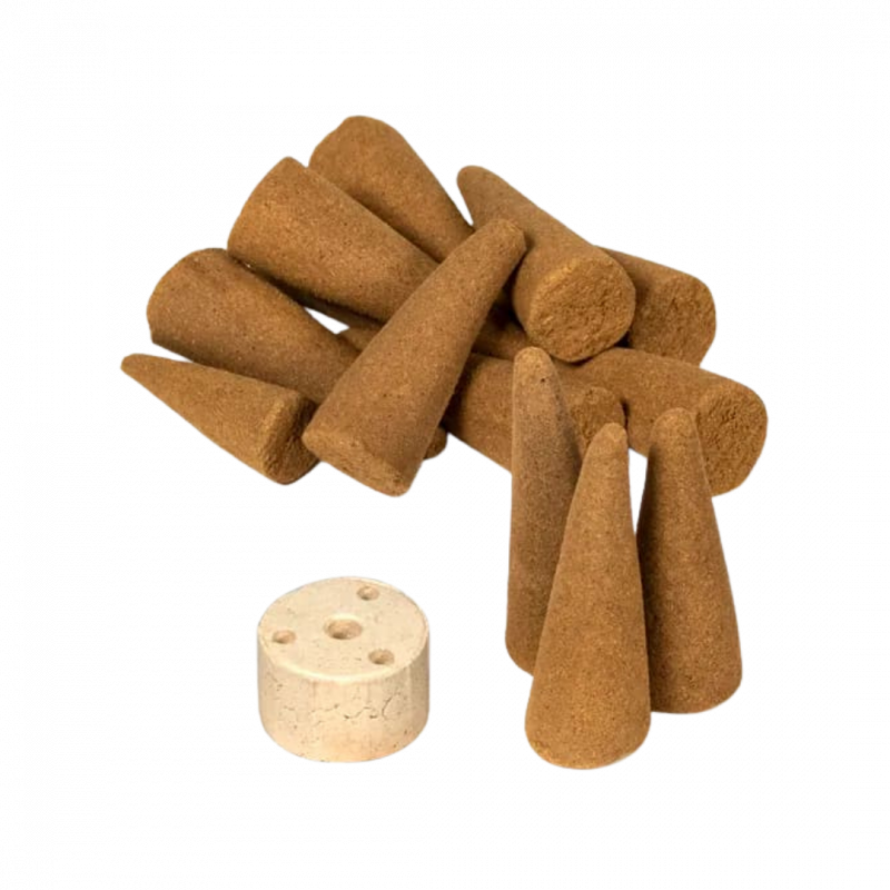 Coni di incenso organic godness lavanda - 72 gr