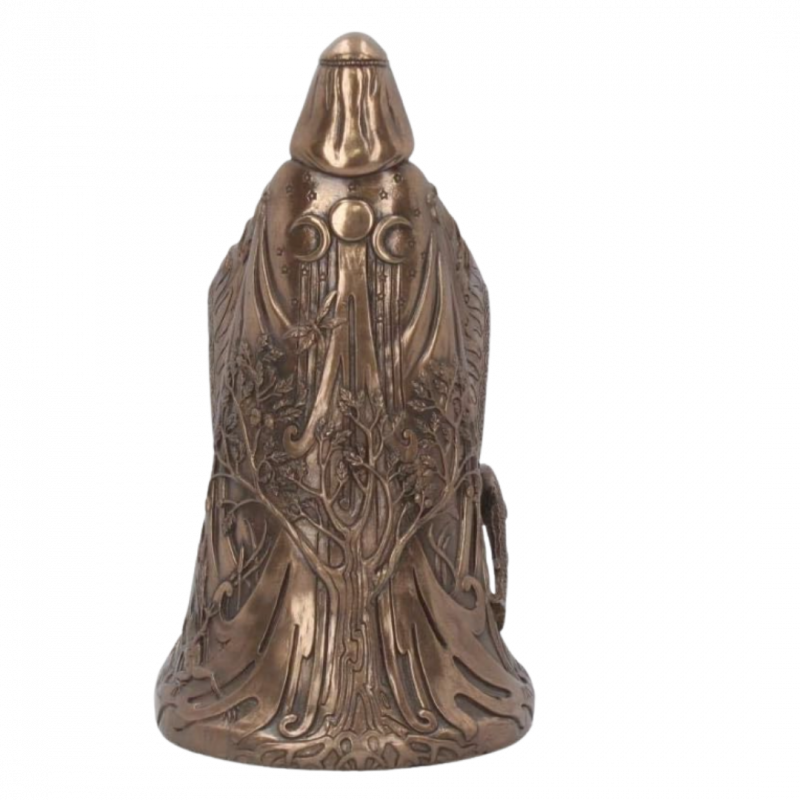 Statua danu madre degli dei bronzata veronese - 29,5 cm