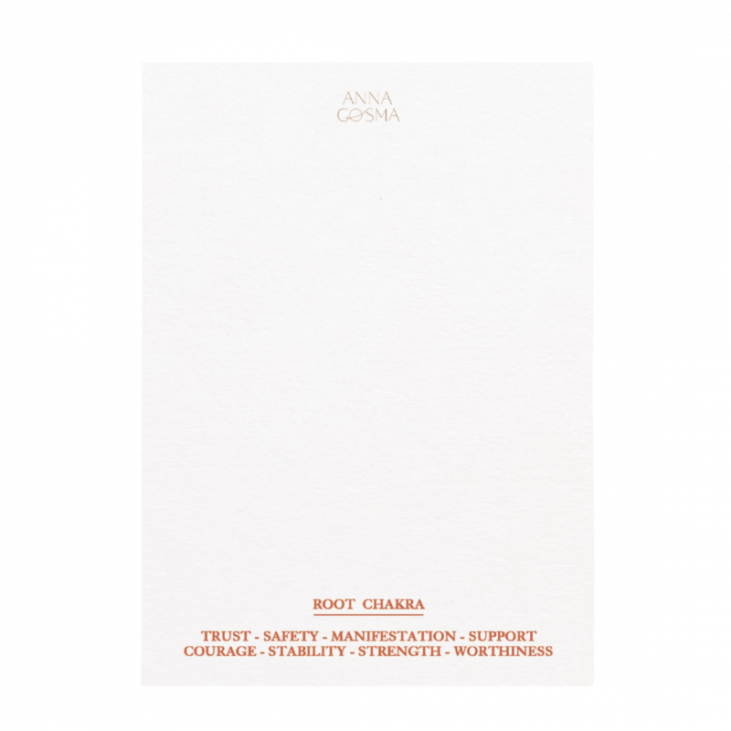 Postcard anna cosma 1 chakra - 15 cm