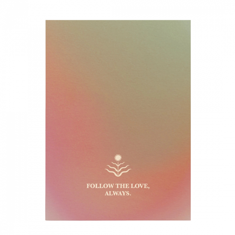 Postcard anna cosma 4 chakra - 15 cm