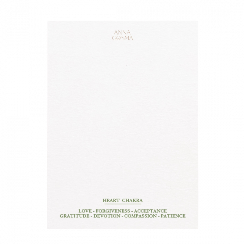 Postcard anna cosma 4 chakra - 15 cm