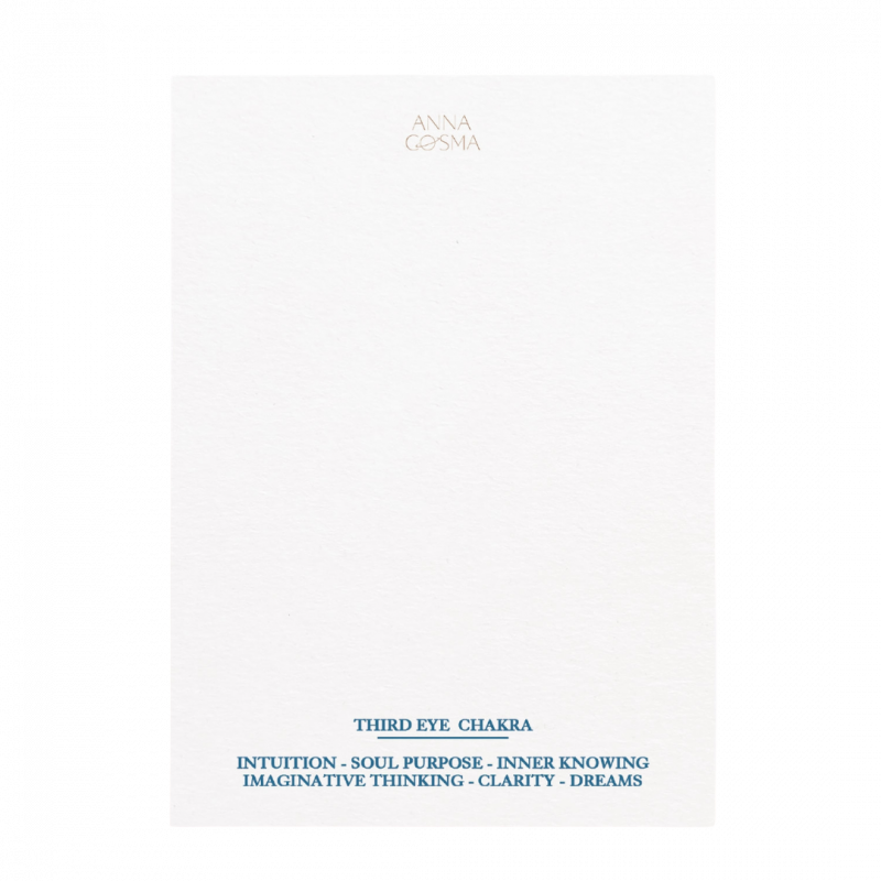 Postcard anna cosma 6 chakra - 15 cm