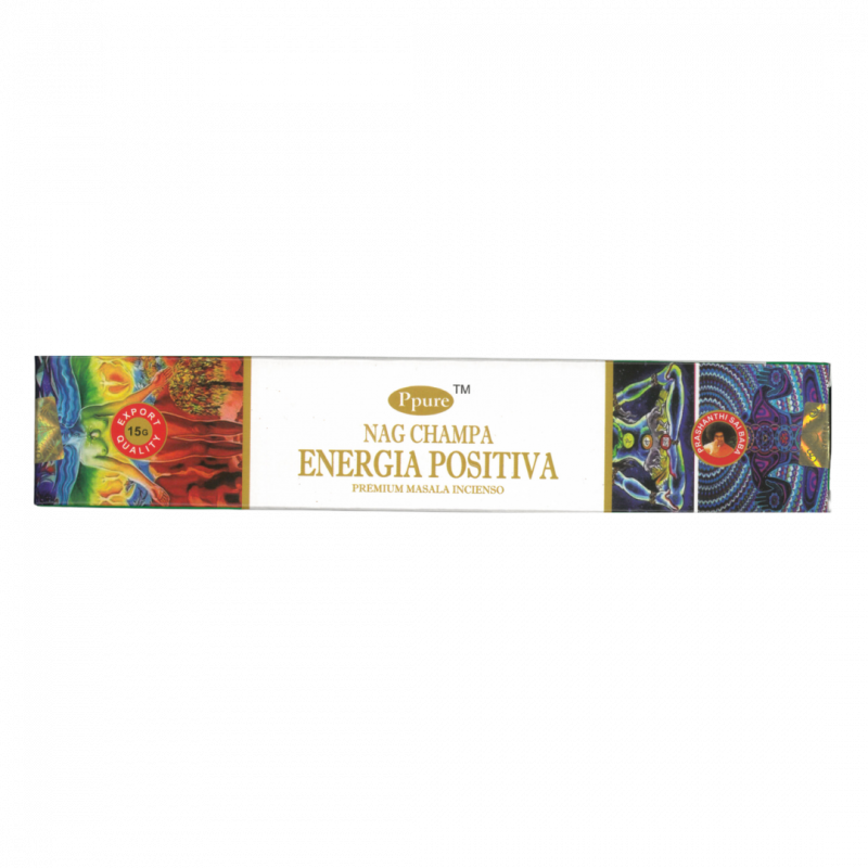 Incenso ppure nag champa energia positiva - 15 gr