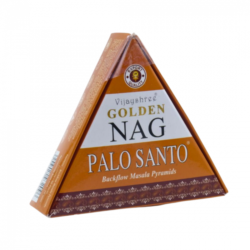Coni di incenso backflow golden nag palo santo - 10 pz