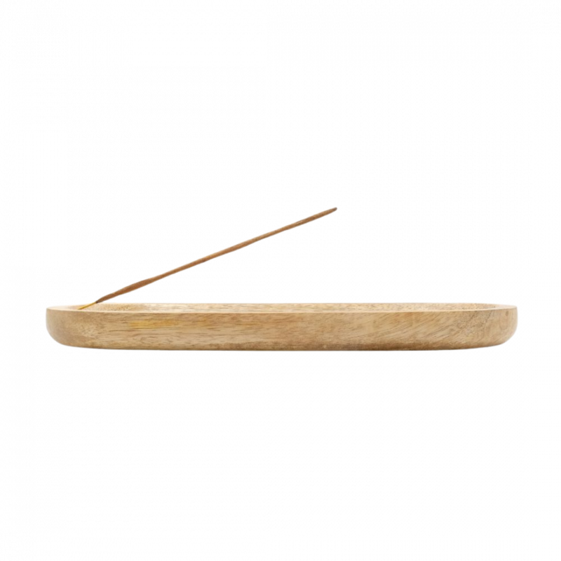 Bruciaincenso wash runic in legno di mango - 28 cm