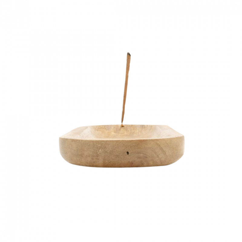 Bruciaincenso wash runic in legno di mango - 28 cm