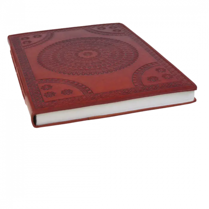 Quaderno in vera pelle e carta pergamena - 9x13 cm 144 p