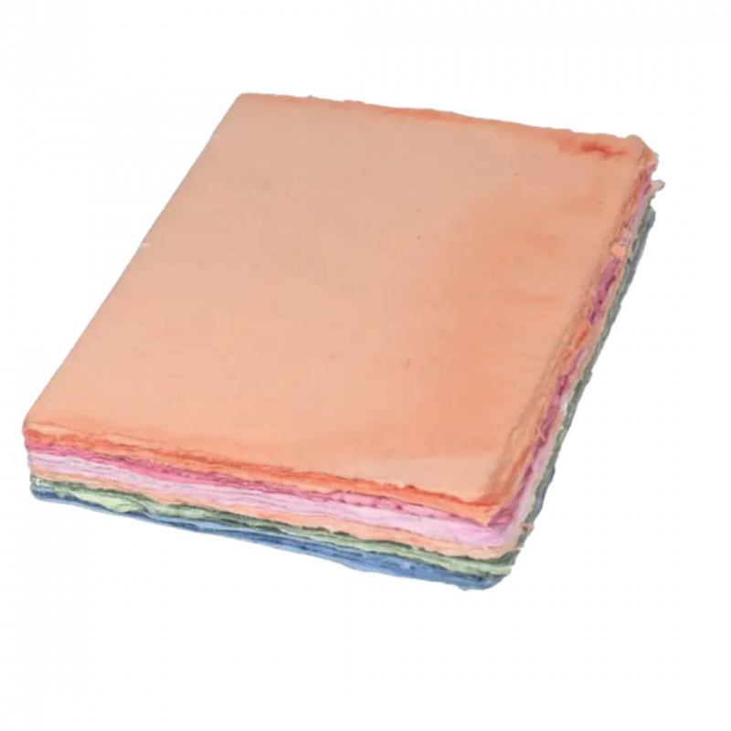 Quaderno multicolore in carta pergamena - a6 10x15 cm