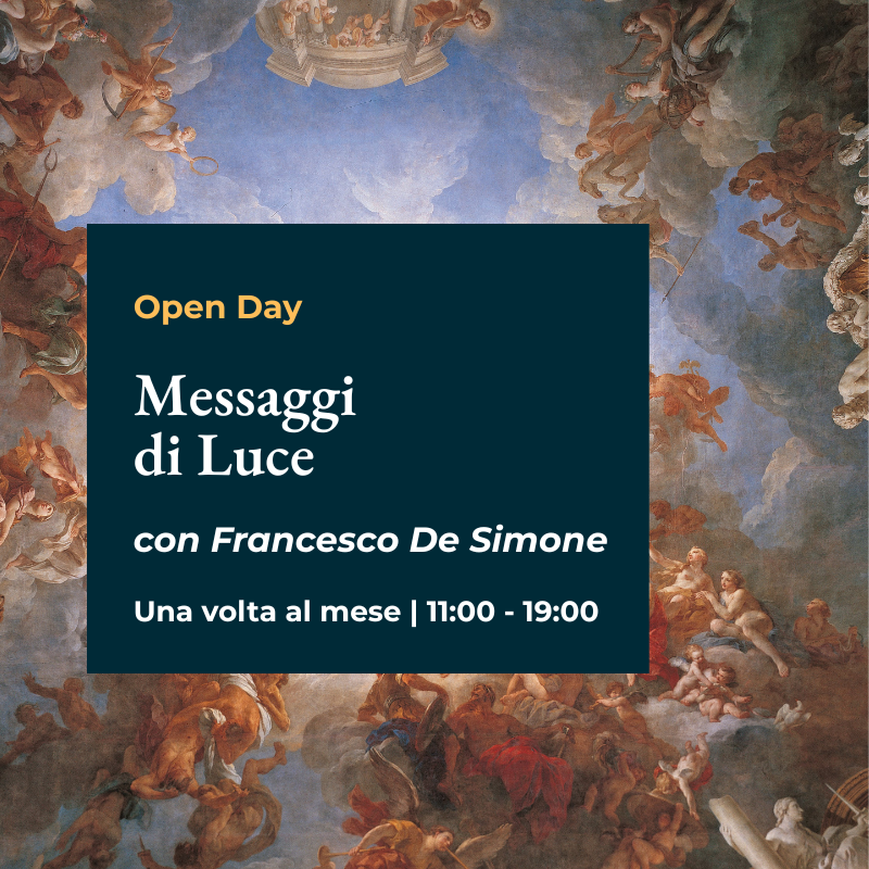 Open Day "Messaggi di Luce" con Francesco De Simone