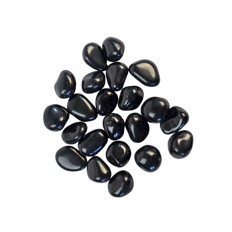 Ossidiana nera burattata