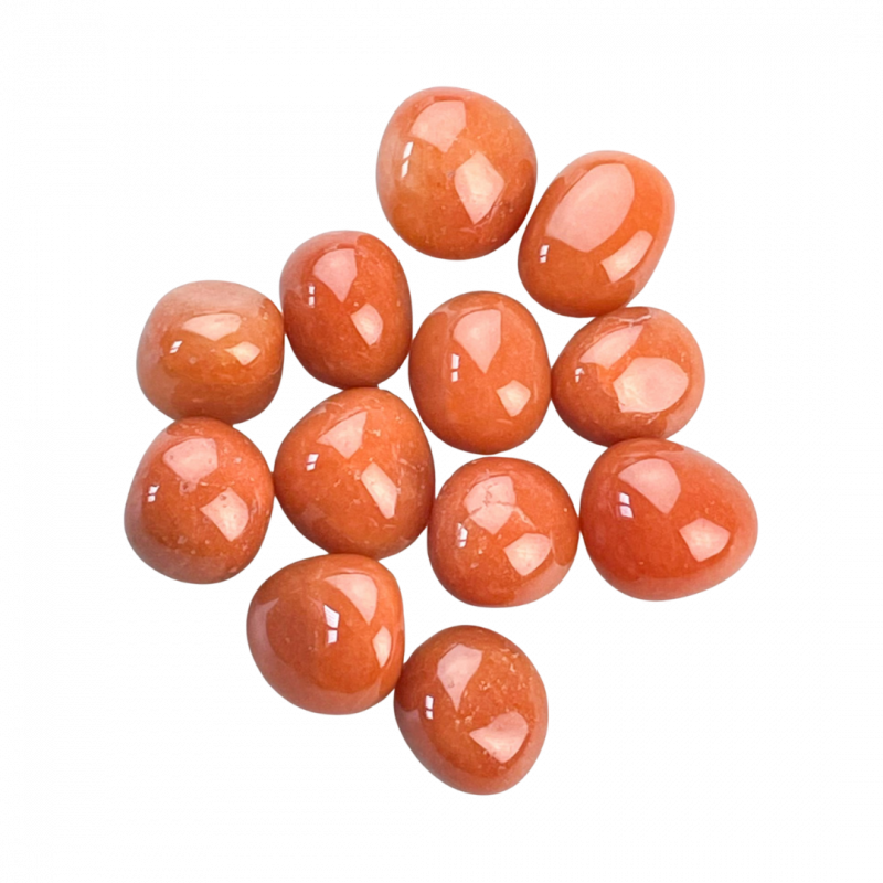 Avventurina rossa burattata