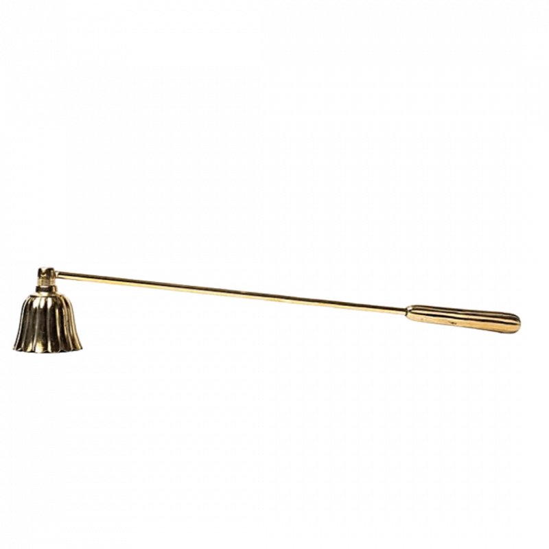 Spegni candela color oro - 25 cm