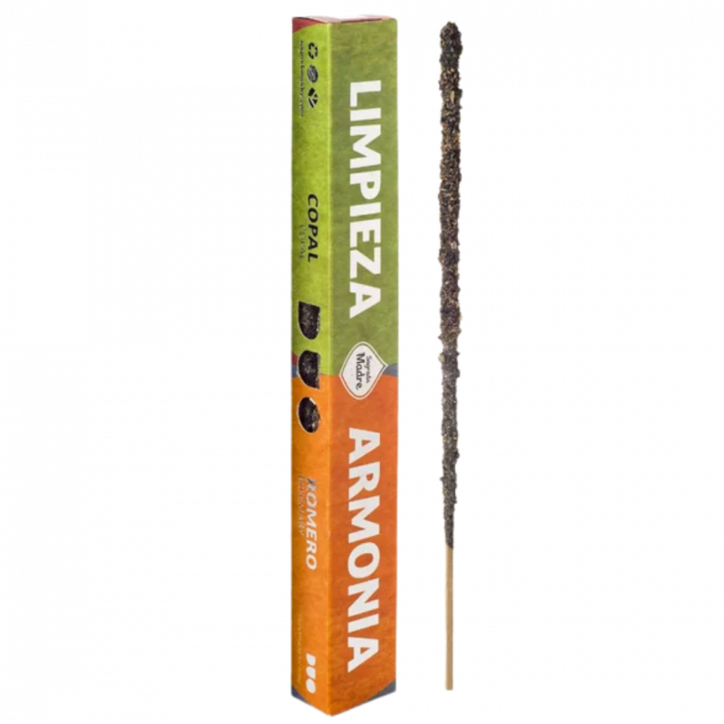 Incenso duo pulizia e armonia sagrada madre - 6 sticks