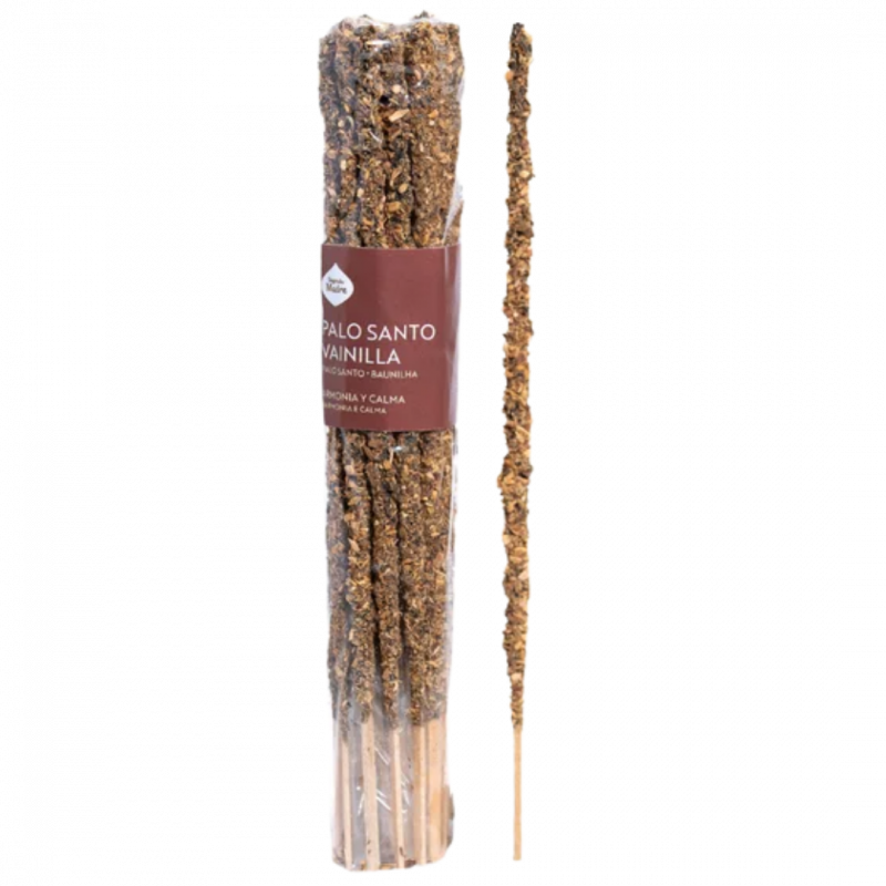Incenso ahorro palo santo e vaniglia sagrada madre - 20 sticks