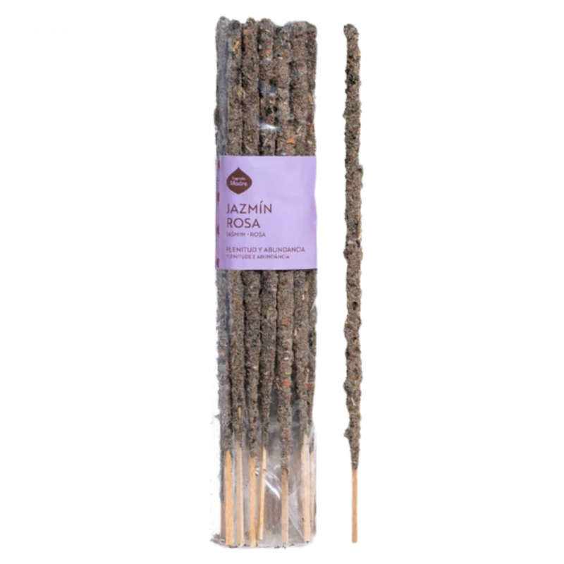 Incenso ahorro gelsomino e rosa sagrada madre - 20 sticks