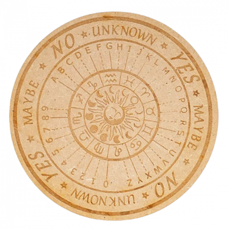 Tavola radiestesia astrologica tonda - 20 cm